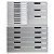 EXACOMPTA Module de classement Modulo Office 10 tiroirs A3 - Granit - 2