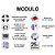 EXACOMPTA Module de classement Modulo Office 10 tiroirs fermables à clé - Noir - 4