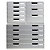 EXACOMPTA Module de classement Modulo Office 5 tiroirs A3 - Granit - 2