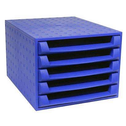EXACOMPTA Module de classement The Box Forever - Bleu Cobalt - 1