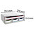 EXACOMPTA Module de classement Toolbox 4 tiroirs Black Office - Blanc/arlequin - 3