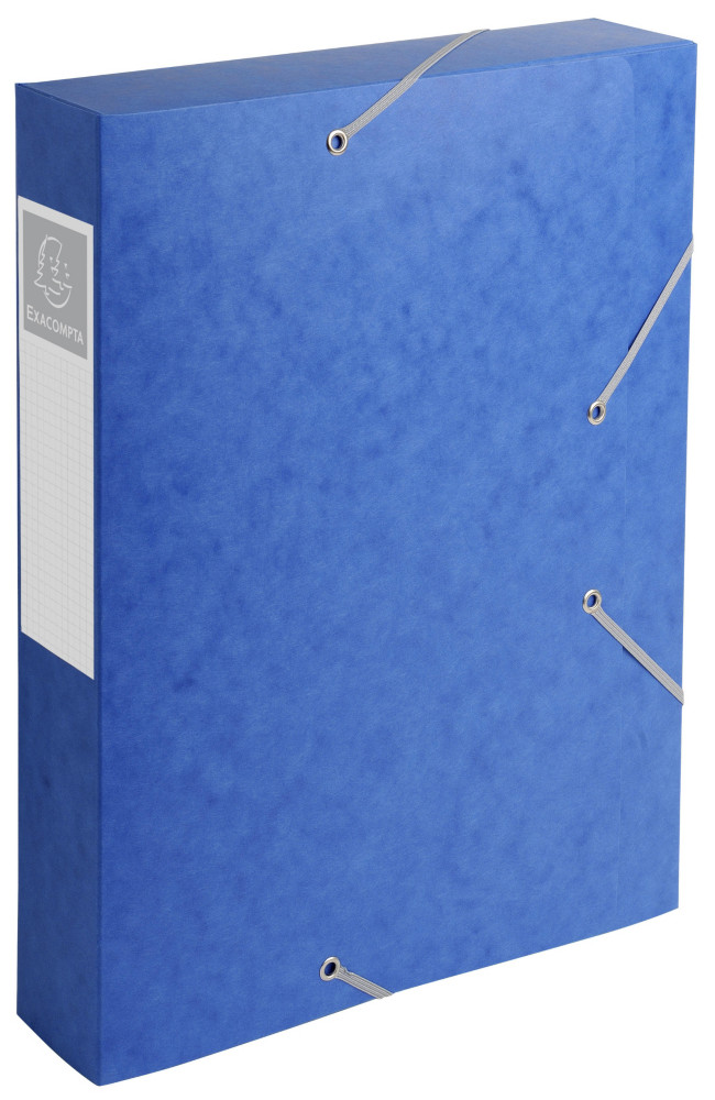 Exacompta Nature Future - boîte de classement Cartobox dos 60 mm bleu