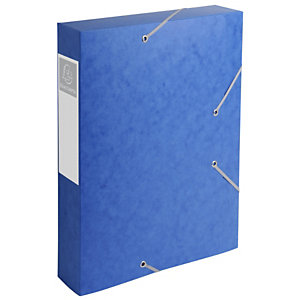 Exacompta Nature Future - boîte de classement Cartobox dos 60 mm bleu