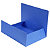 Exacompta Nature Future® Carpeta con 3 solapas sin tiras en cartón prensado 200 hojas tamaño A4 240 x 320 mm en azul - 3