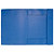 Exacompta Nature Future® carpeta con cierre elástico y 3 solapas en cartón prensado de 600 g/m², 200 hojas, tamaño A3, azul - 1