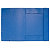 Exacompta Nature Future® carpeta con cierre elástico y 3 solapas en cartón prensado de 600 g/m², 200 hojas, tamaño A3, azul - 2