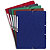 Exacompta Nature Future® Carpeta de gomas, A4, sin solapas, 250 hojas, cartón prensado, azul - 2
