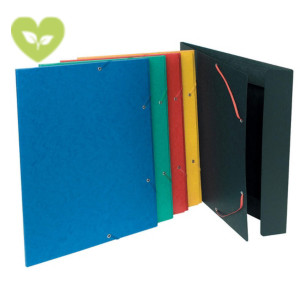 Exacompta Nature Future® Cartellina a 3 lembi con elastico Formato A3 Capacità 200 fogli 320 x 440 mm Cartoncino Colori assortiti Exacompta Nature Future® Cartellina a 3 lembi con elastico Formato A3 Capacità 200 fogli 320 x 440 mm Cartoncino Colori assortiti
