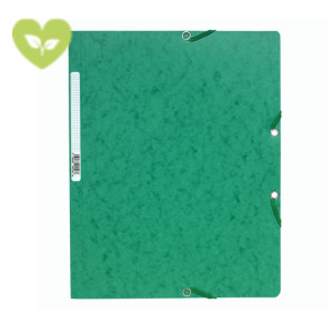Exacompta Nature Future® Cartellina con elastico senza lembi Formato A4 Capacità 250 fogli 240 x 320 mm Cartoncino Verde Exacompta Nature Future® Cartellina con elastico senza lembi Formato A4 Capacità 250 fogli 240 x 320 mm Cartoncino Verde