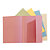 Exacompta Nature Future® Jura 160 Subcarpeta con 1 solapa en cartón prensado 200 hojas tamaño A4 de 240 x 320 mm colores pastel variados - 1