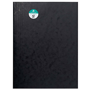 Exacompta Nature Future® Subcarpeta de 3 solapas en cartón prensado de 400 g/m² 200 hojas tamaño A4 negra Exacompta Nature Future® Subcarpeta de 3 solapas en cartón prensado de 400 g/m² 200 hojas tamaño A4 negra