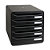 ExaCompta Office 5 Drawer A4 Paper Tray Unit - 2