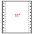 Exacompta Papier Listing 240 x 280 mm  Blanc, 2 plis autocopiants : 56+57g/m² Carton de 1000 Feuilles - 1
