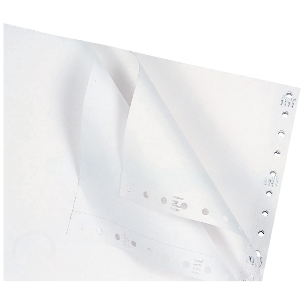 Exacompta Papier listings 380 mm x 11 1 pli, Sans impression, 70 g, BCD