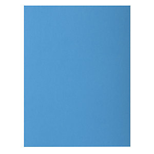 EXACOMPTA Paquet de 10 chemises ROCK''S 210 - 24x32cm - Bleu