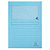 EXACOMPTA Paquet de 100 chemises à fenêtre SUPER 160g/m2 - 22x31cm - Bleu clair - 1