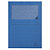 EXACOMPTA Paquet de 100 chemises à fenetre Forever - 22x31cm - Bleu vif - 1