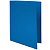 Exacompta Paquet de 100 chemises Flash 220 teintes vives coloris bleu foncé, format 320x24 cm - 1