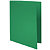Exacompta Paquet de 100 chemises Flash 220 teintes vives vert foncé, format 320x24 cm - 1