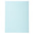 EXACOMPTA Paquet de 100 chemises Forever® 220 100% recyclé - 24x32cm - Bleu clair - 1