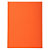 EXACOMPTA Paquet de 100 chemises Forever® 220 100% recyclé - 24x32cm - Orange - 1