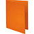 EXACOMPTA Paquet de 100 chemises Forever® 220 100% recyclé - 24x32cm - Orange - 2