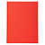 EXACOMPTA Paquet de 100 chemises Forever® 220 100% recyclé - 24x32cm - Rouge - 1