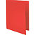 EXACOMPTA Paquet de 100 chemises Forever® 220 100% recyclé - 24x32cm - Rouge - 2