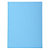 EXACOMPTA Paquet de 100 chemises FOREVER en carte recyclée 220 g. Coloris bleu foncé - 2