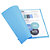 EXACOMPTA Paquet de 100 chemises FOREVER en carte recyclée 220 g. Coloris bleu foncé - 4