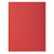 EXACOMPTA Paquet de 100 chemises ROCK''S 210 - 24x32cm - Rouge - 1