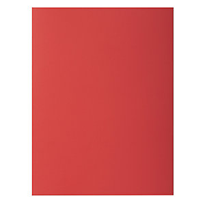 EXACOMPTA Paquet de 100 chemises ROCK''S 210 - 24x32cm - Rouge