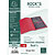 EXACOMPTA Paquet de 100 chemises ROCK''S 210 - 24x32cm - Rouge - 5
