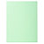 EXACOMPTA Paquet 100 chemises SUPER 210 - 24x32cm - Vert clair - 1