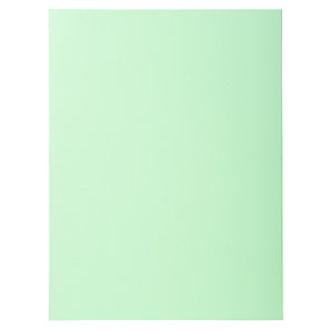 EXACOMPTA Paquet 100 chemises SUPER 210 - 24x32cm - Vert clair