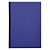 EXACOMPTA Paquet de 100 couvertures Grain cuir pour reliure A4 - Bleu foncé - 2