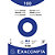 EXACOMPTA Paquet 100 fiches sous film - bristol uni non perforé - 210x297mm - Blanc - 1