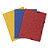 EXACOMPTA Paquet de 3 chemises à élastiques 3 rabats carte lustrée 355gm2 - A4 - Couleurs assorties - 1