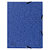 EXACOMPTA Paquet de 3 chemises à élastiques 3 rabats carte lustrée 355gm2 - A4 - Couleurs assorties - 2