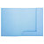 EXACOMPTA Paquet de 50 chemises 2 rabats SUPER 210 - 24x32cm - Bleu clair - 2