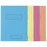 Exacompta Paquet de 50 chemises SUPER 210 à rabat latéral et cadre d'indexage. Carte peau 160 g coloris assortis Exacompta Paquet de 50 chemises SUPER 210 à rabat latéral et cadre d'indexage. Carte peau 160 g coloris assortis
