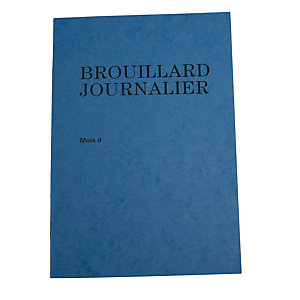 EXACOMPTA Piqûre 27x19,5cm Brouillard journalier 40 pages