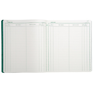 EXACOMPTA Piqûre 32x27cm Enregistrement du courrier 26 lignes 80 pages - Couleurs assorties EXACOMPTA Piqûre 32x27cm Enregistrement du courrier 26 lignes 80 pages - Couleurs assorties