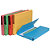 Exacompta Porte-documents Forever® 200 feuilles A4 24,5 x 32,5 cm Carton recyclé Couleurs assorties Lot de 5 - 1
