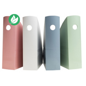 Exacompta Porte-revues A4+ Organiseur Mag-Cube Autentik - Dos 8 cm - Lot de 4 - Assortis Exacompta Porte-revues A4+ Organiseur Mag-Cube Autentik - Dos 8 cm - Lot de 4 - Assortis