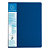 Exacompta Porte-vue Up-line, format A4, 40 pochettes, porte-étiquette à 3 faces, polypropylène, bleu - lot de 12 - 1