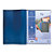 Exacompta Porte vues Vega A4 - PVC - 20 pochettes - 40 vues - Bleu - 2