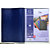 Exacompta Porte vues Vega A4 - PVC - 40 pochettes - 80 vues - Bleu - 2