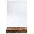 Exacompta Présentoir de document vertical A5 Cristal avec socle en bois - Transparent - 4