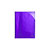 EXACOMPTA Protège document polypropylène glossy IDERAMA,  200 vues/100 pochettes A4, coloris assortis (Lot de 8) - 25